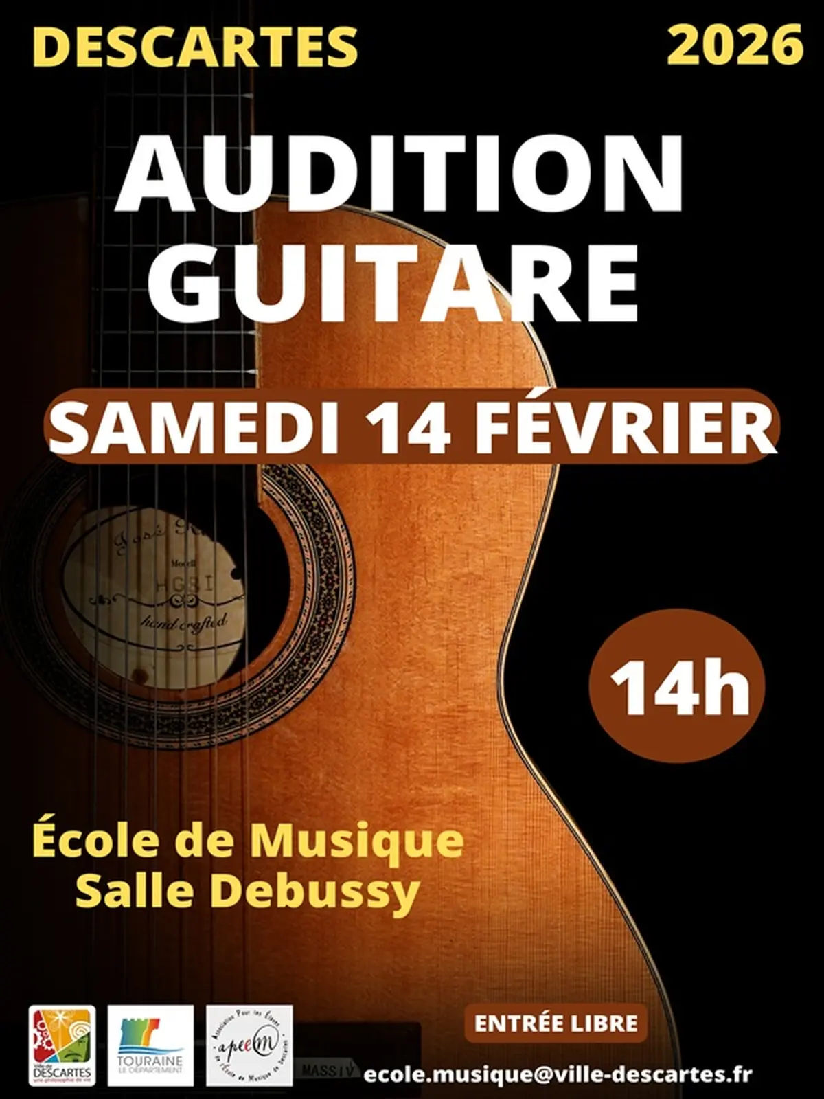 Audition de guitare