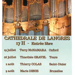 Auditions Estivales d'Orgue 2026