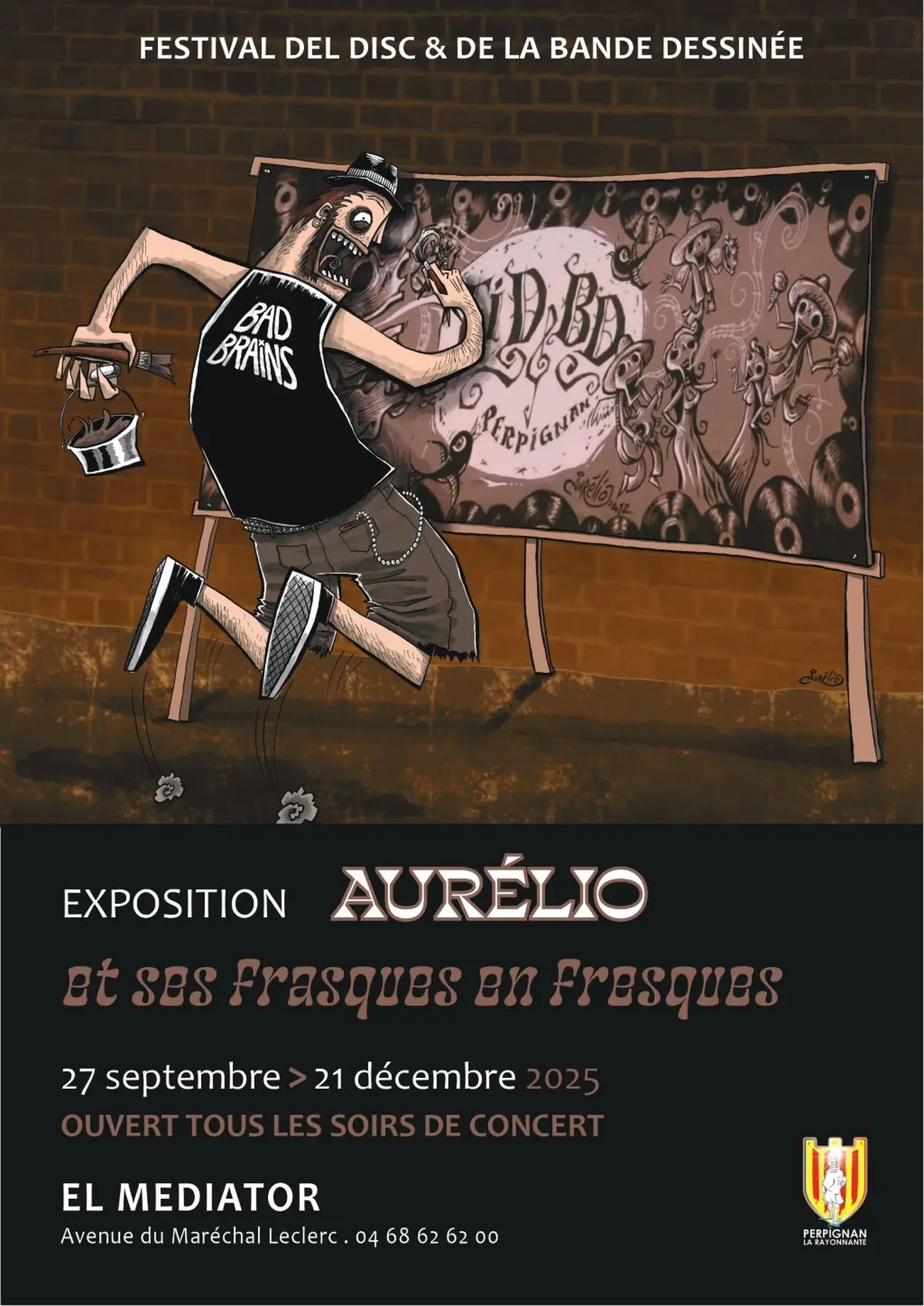 Aurelio Et Ses Frasques En Fresques - Exposition