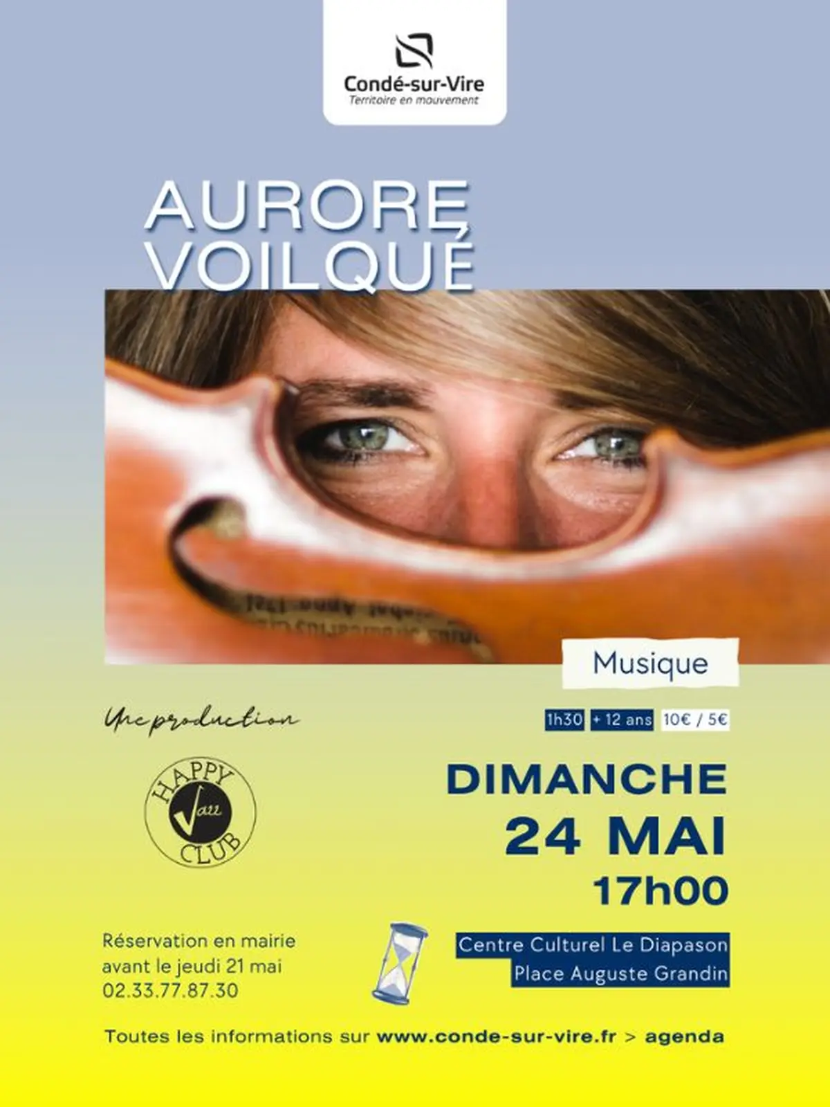 Aurore Voilqué en concert