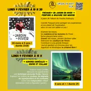 Aurores boréales encre et collage