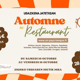 Automne au restaurant