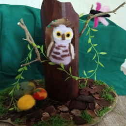 Automne en Scène : Atelier enfants : Création d'une chouette et son nichoir