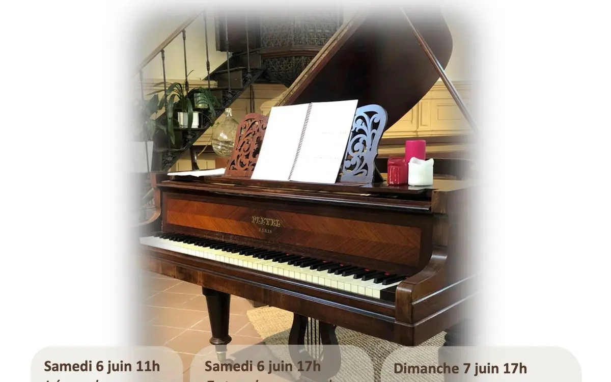 Autour du piano: concert au temple protestant