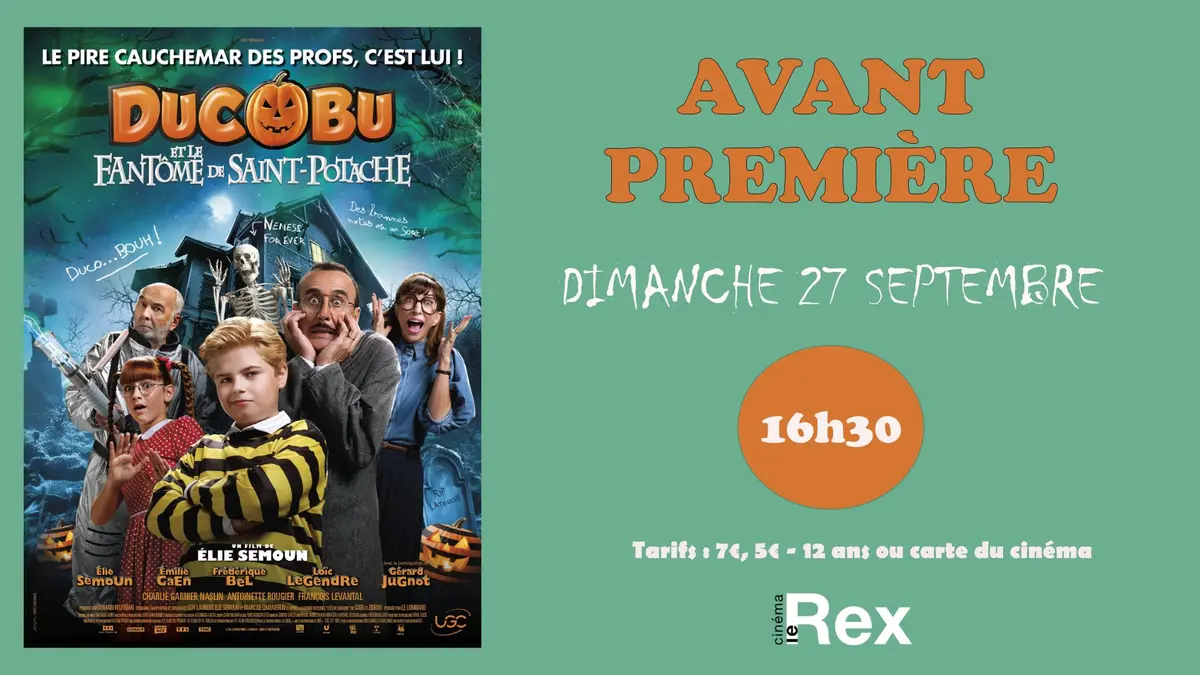 Avant-Première Ducobu Et Le Fantôme De Saint-Potache