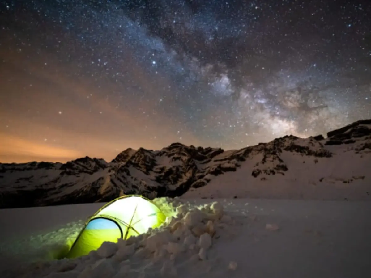 Aventure photo nocturne Ciel étoilé près de Cauterets (65)