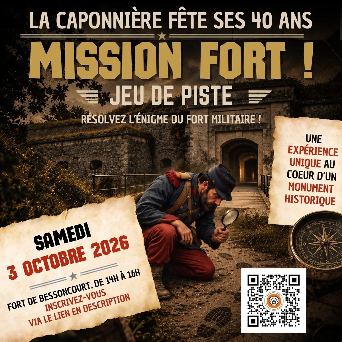 Sauvez les soldats du Fort de Bessoncourt !