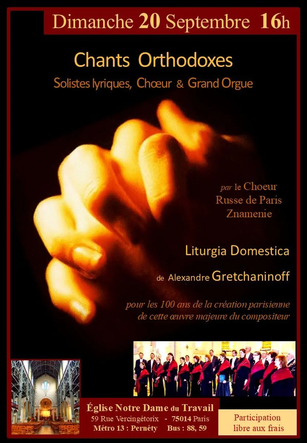 Chants Orthodoxes : Choeur Russe de Paris