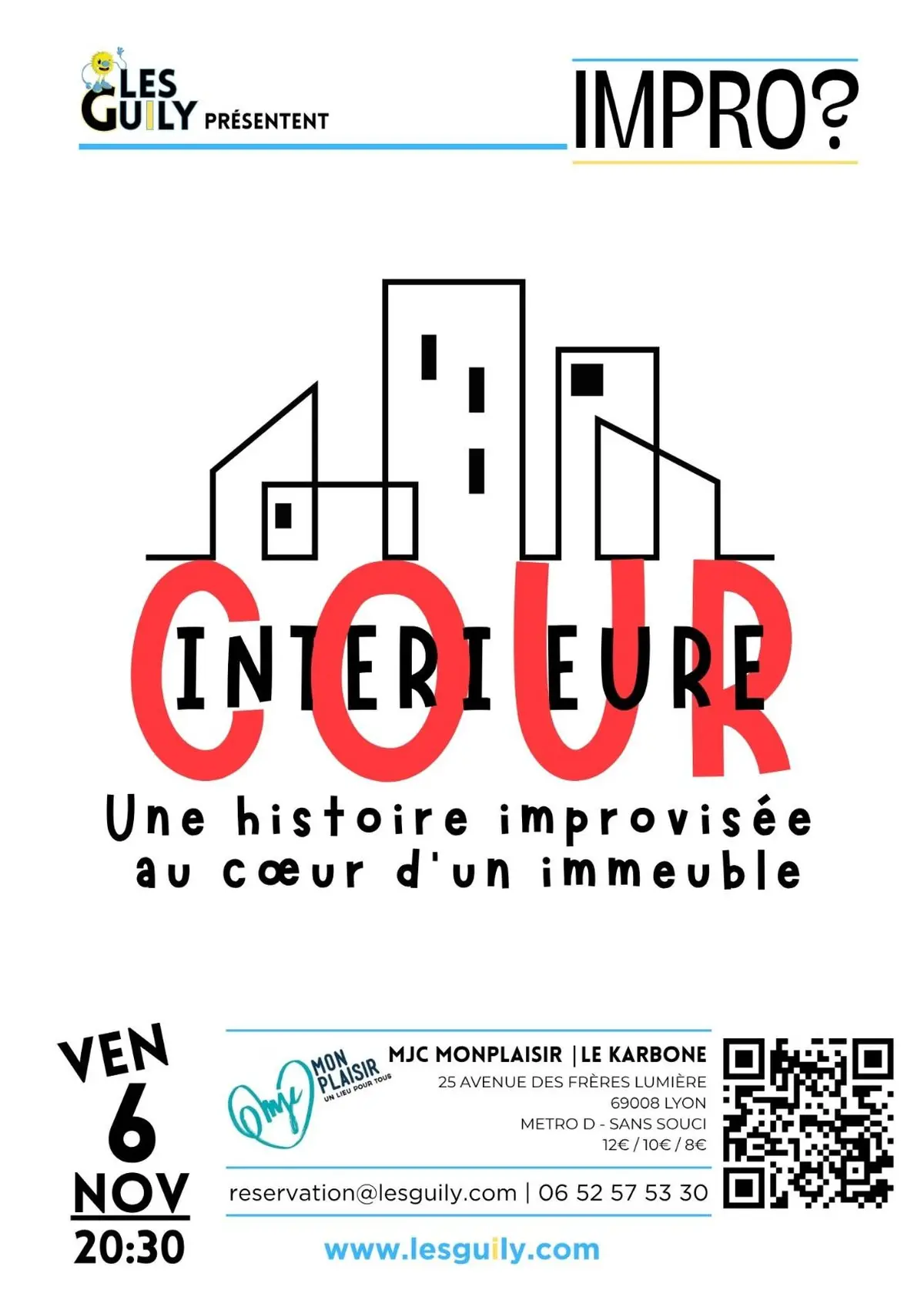 Cour intérieure - Improvisation théâtrale