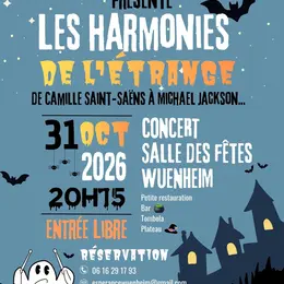 Concert les Harmonies de l'Etrange