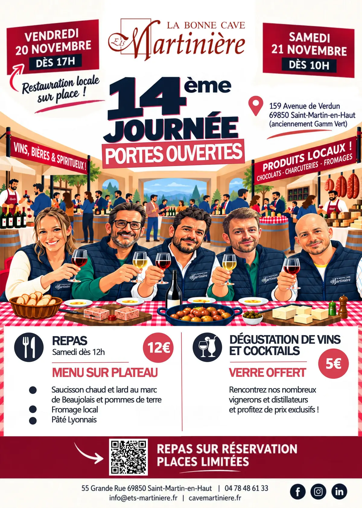 14ème Journée Portes Ouvertes –Cave Martinière