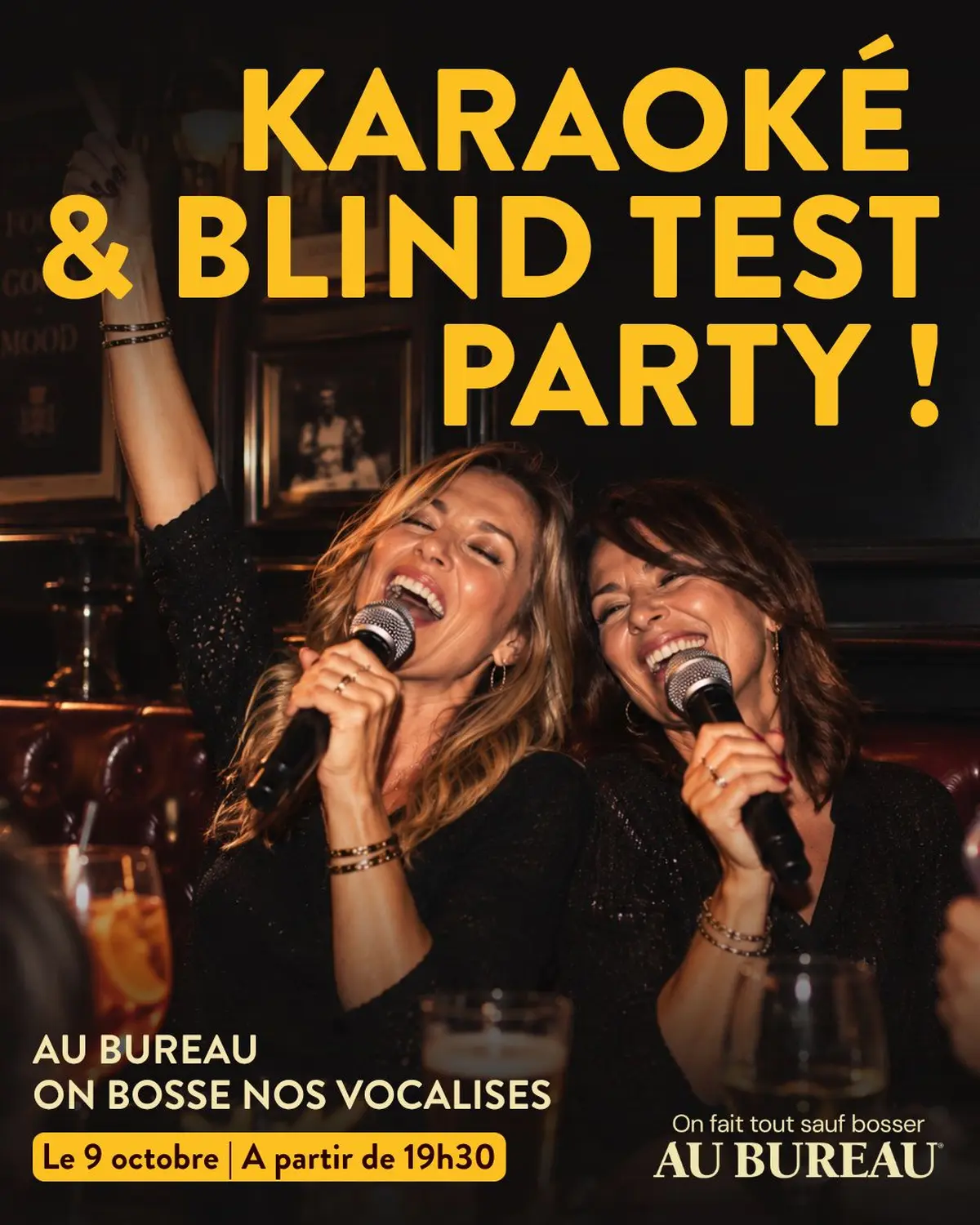 Soirée karaoké & blind test Au Bureau Colmar