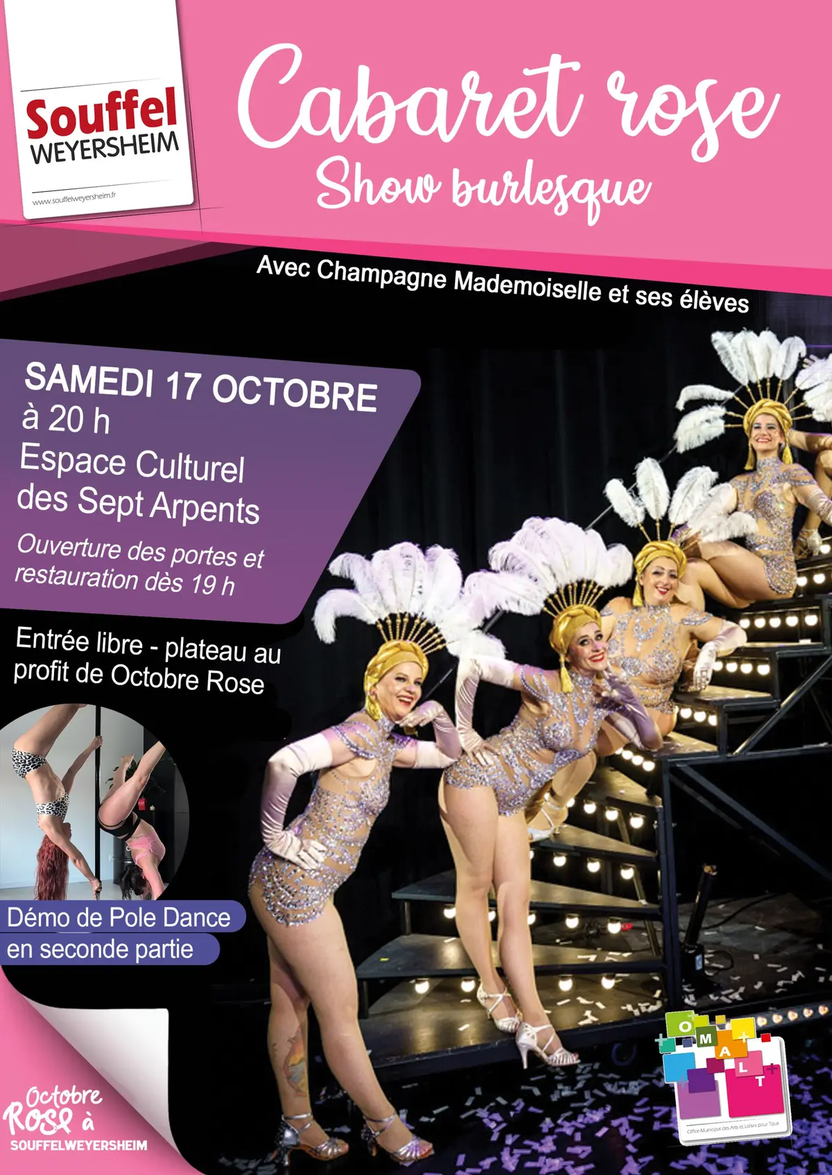 Cabaret Rose : un show burlesque !