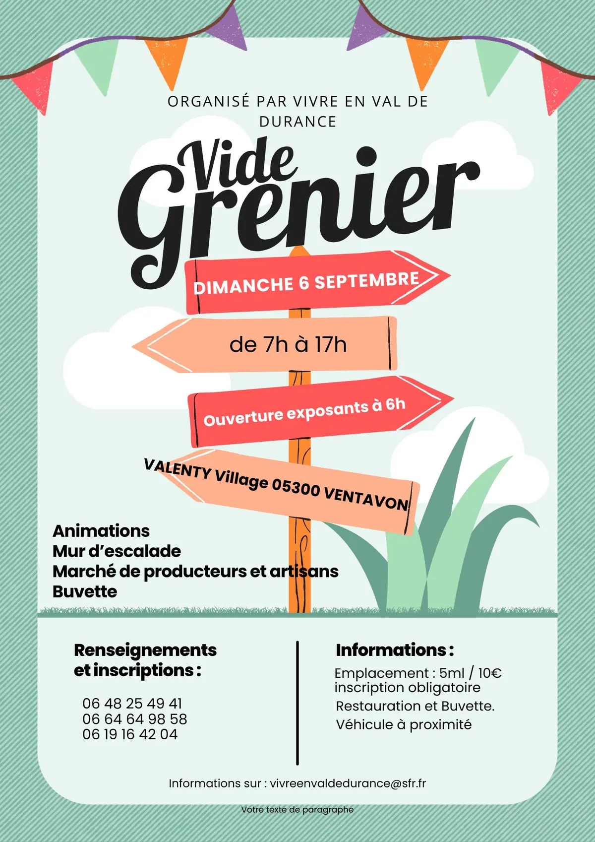 Marché  Entre vergers & Durance