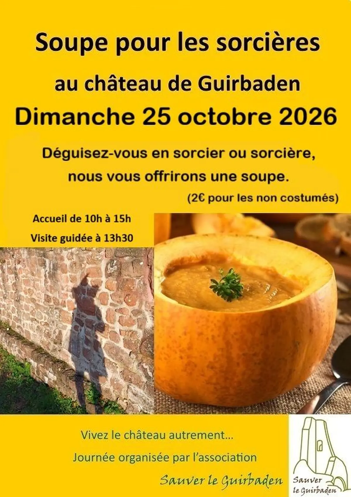 Soupe pour les Sorcières au château de Guirbaden