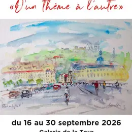 Exposition de peintures D'un thème à l'autre