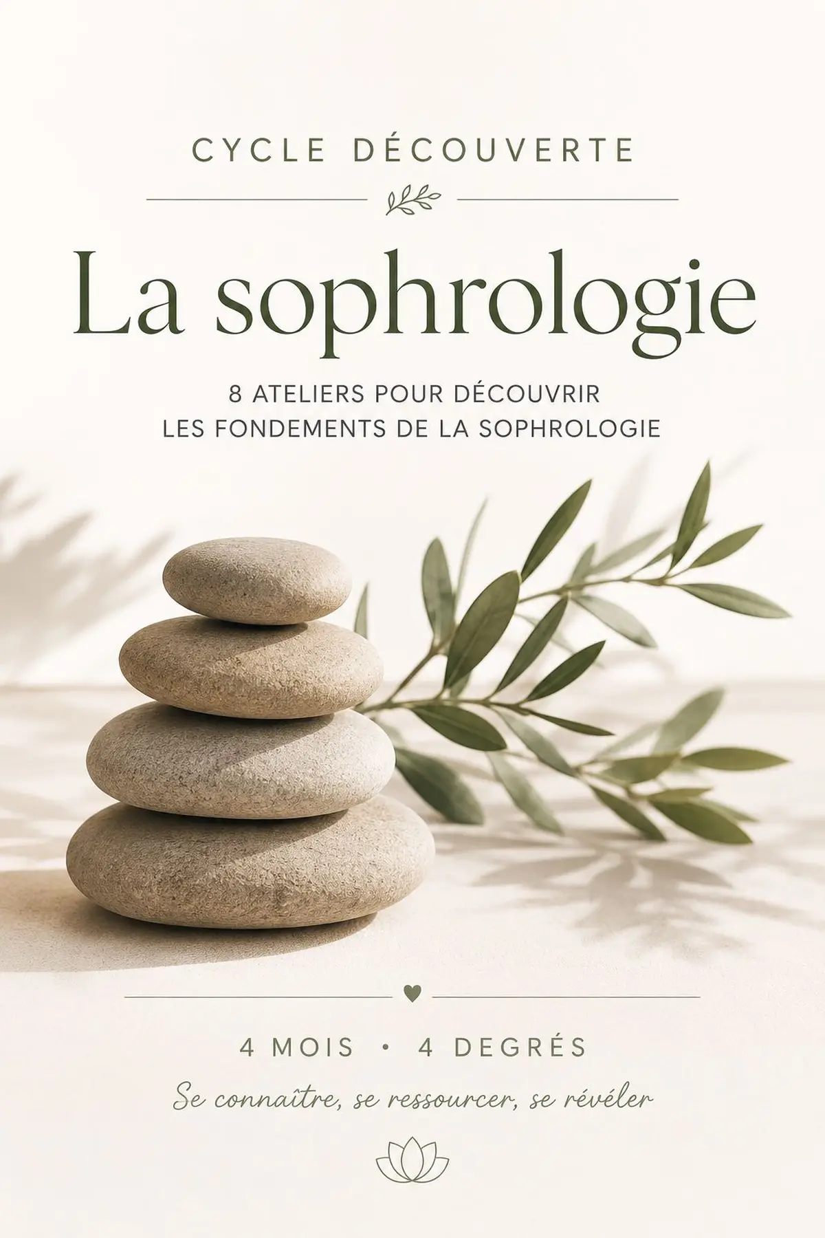 Découvrir les fondamentaux de la sophrologie - cycle d'ateliers