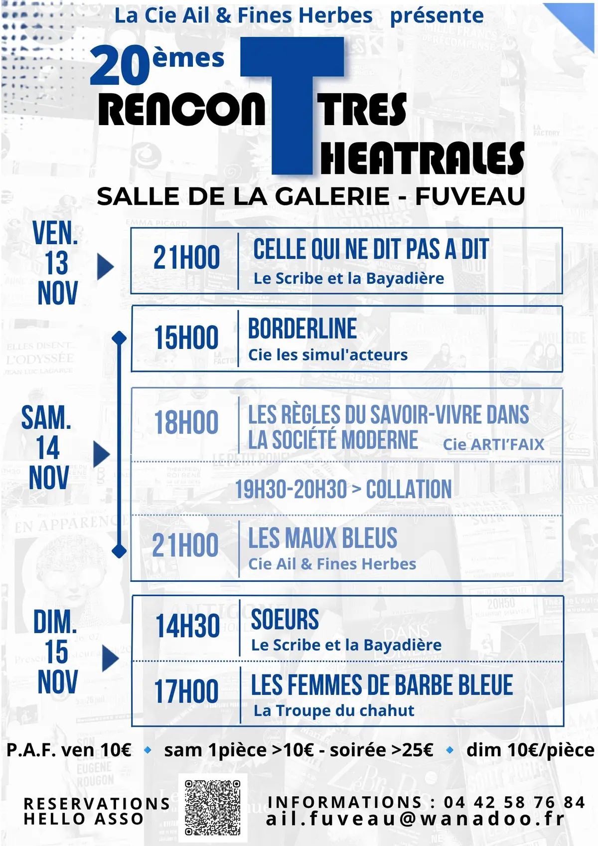 20ème Rencontres Théâtrales