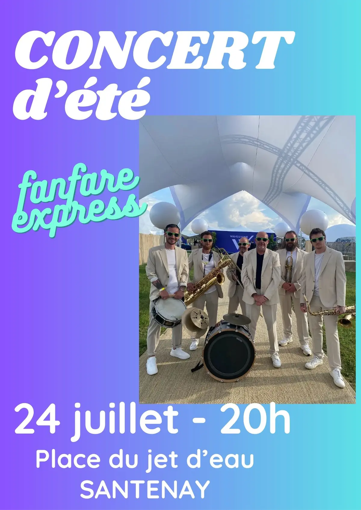 Concert d'été gratuit
