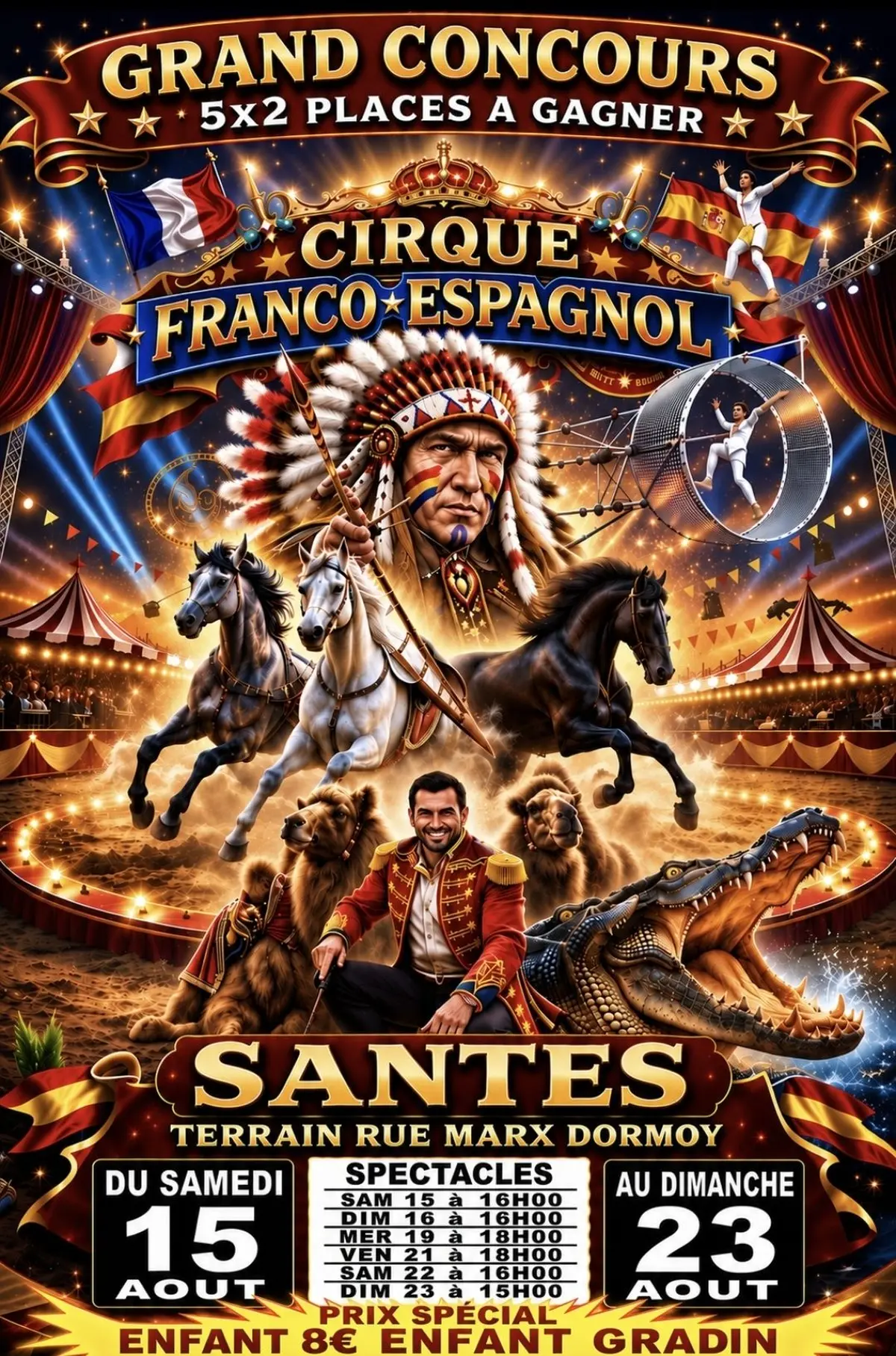 Cirque franco espagnol 