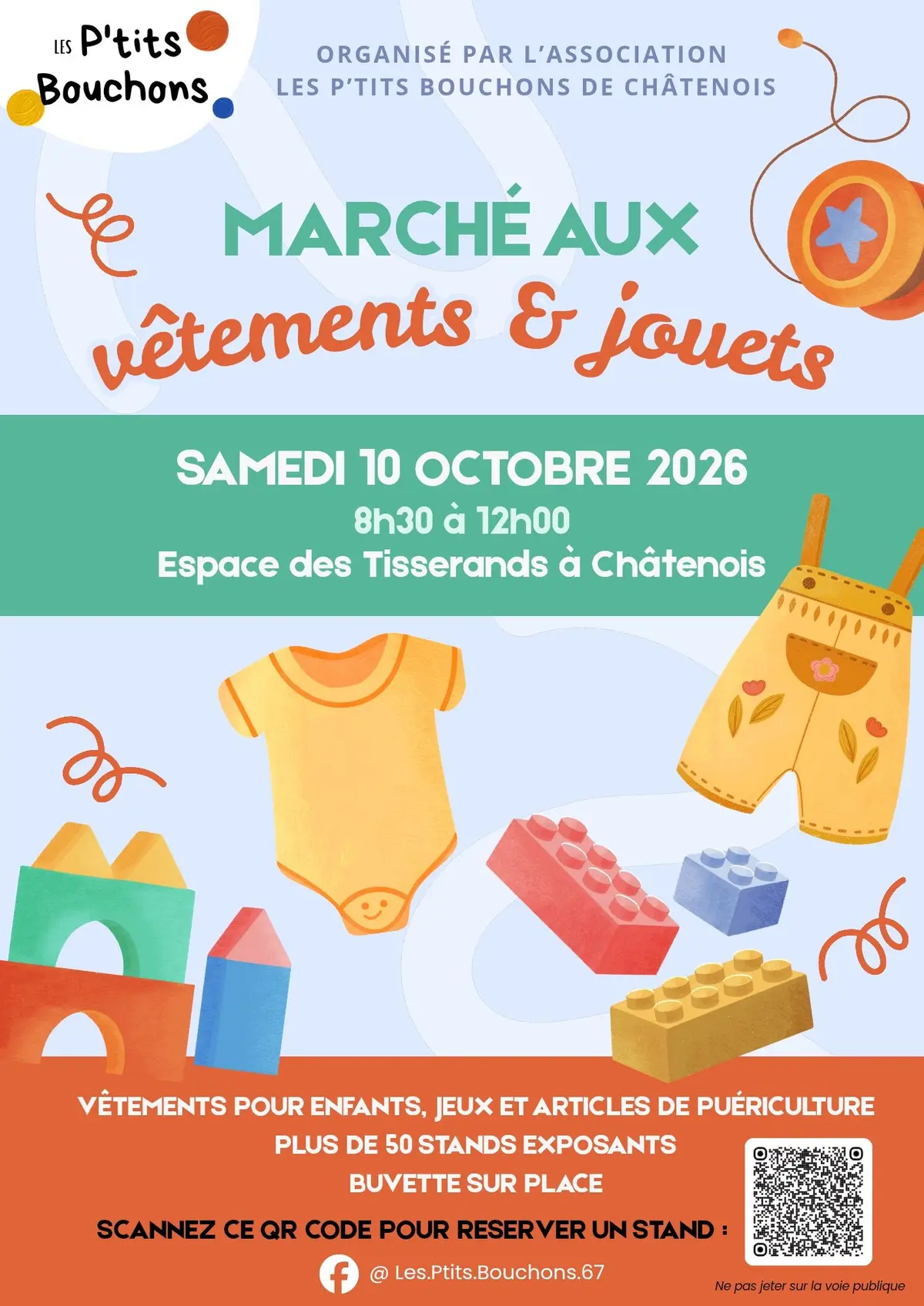 Bourse aux vêtements et articles de puériculture