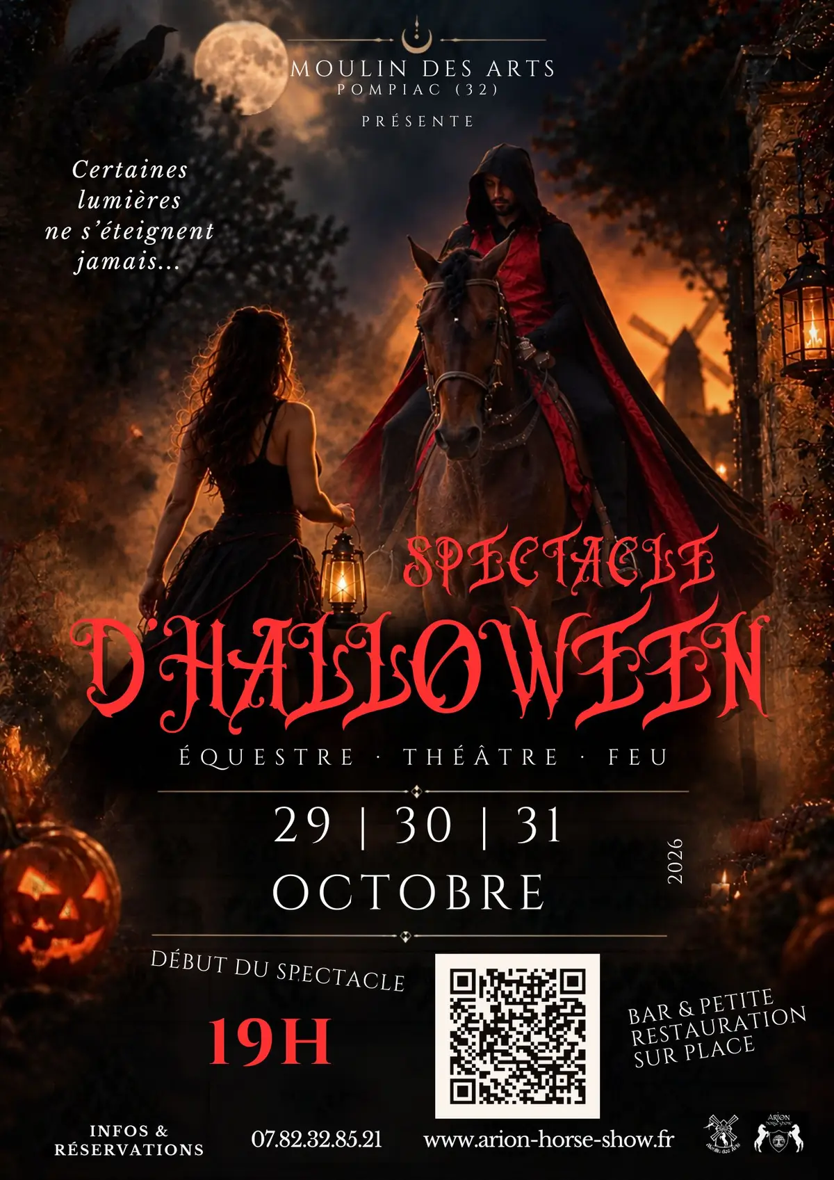 Spectacle d’Halloween - Certaines lumières ne s’éteignent jamais…