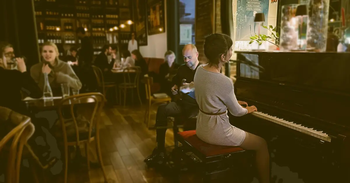 Olinka Mitroshina - Soirée piano bar (Jazz/Blues/Originals songs)