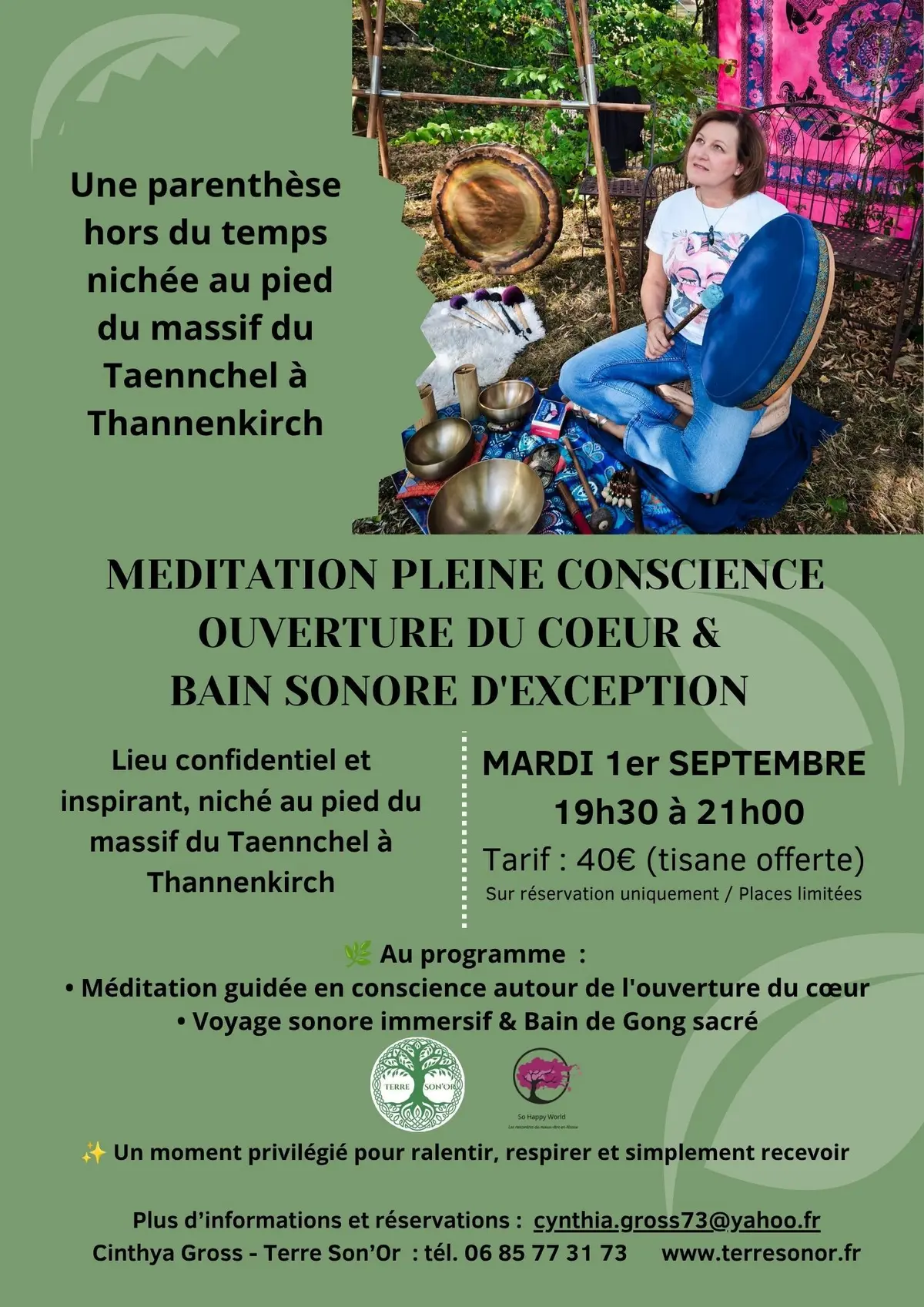 Méditation pleine Conscience & Voyage Sonore d'Exception