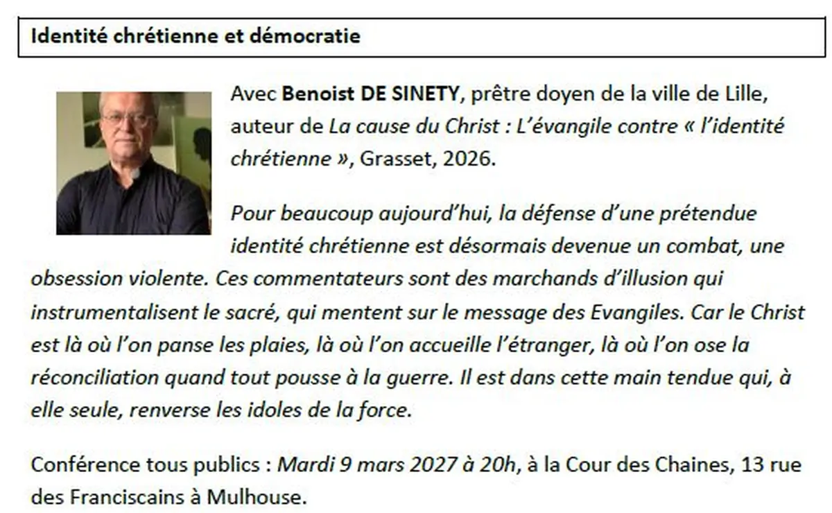 Identité chrétienne et démocratie