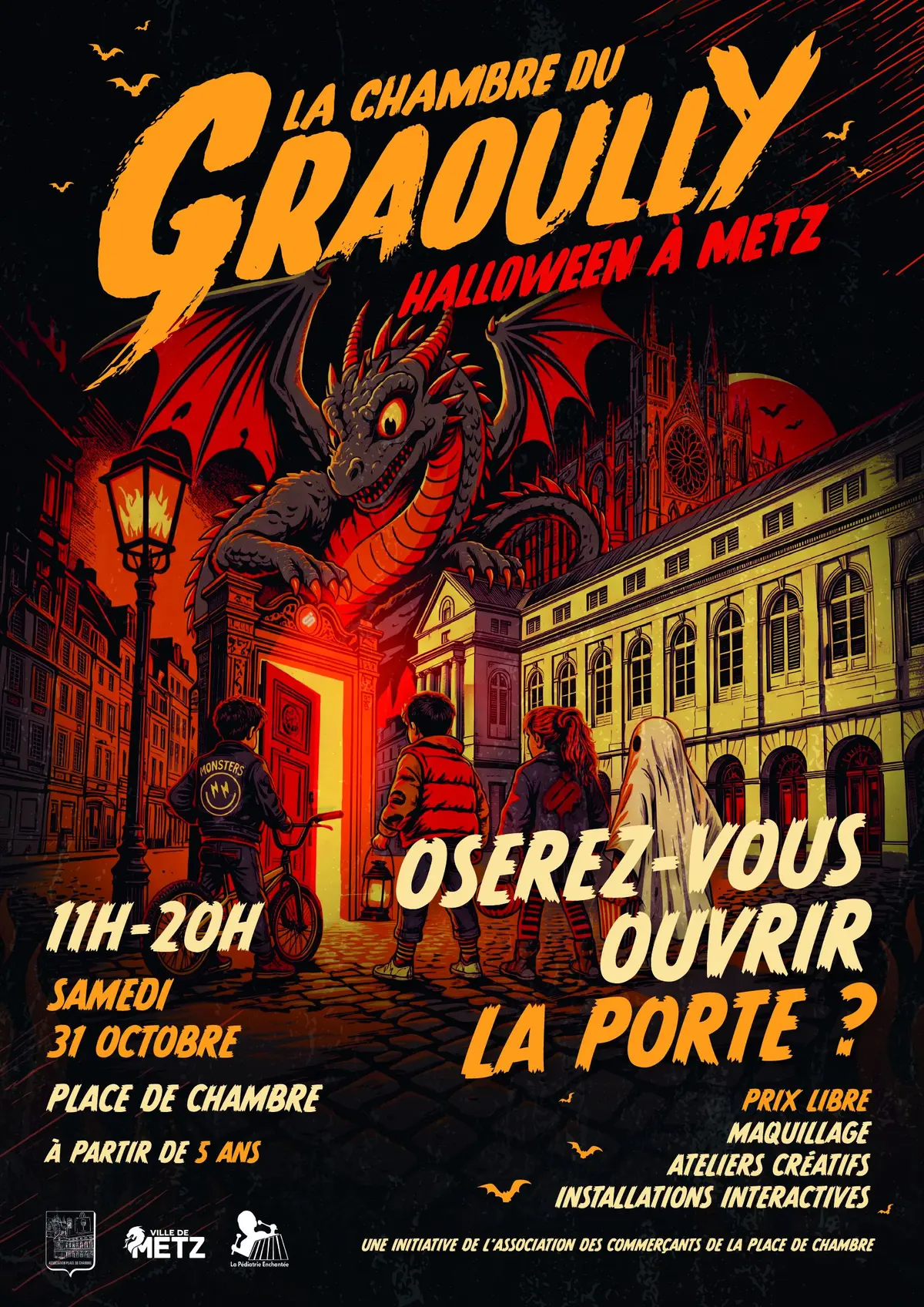 La chambre du Graoully - Halloween à Metz