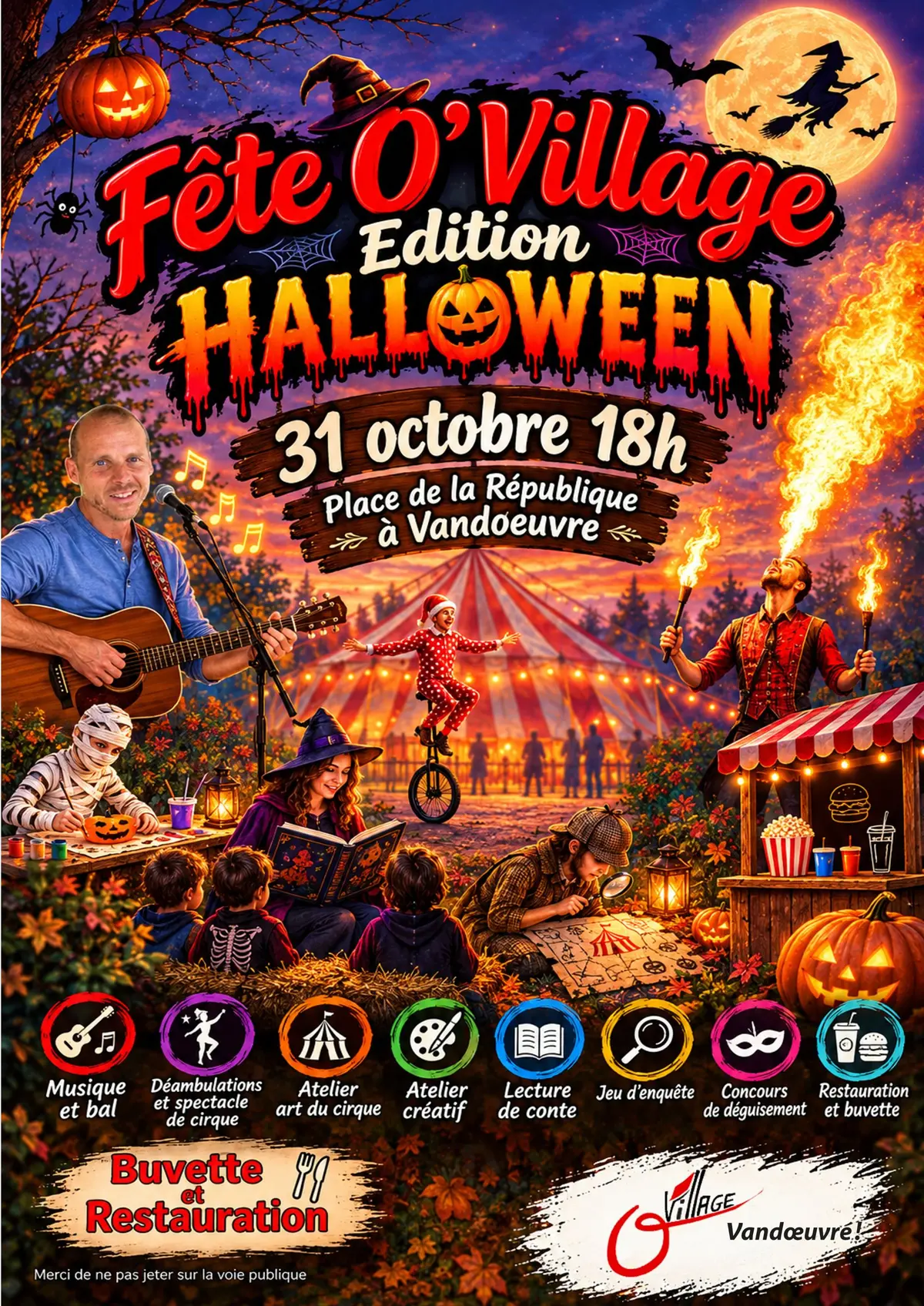 Fête O'Village - Édition Halloween