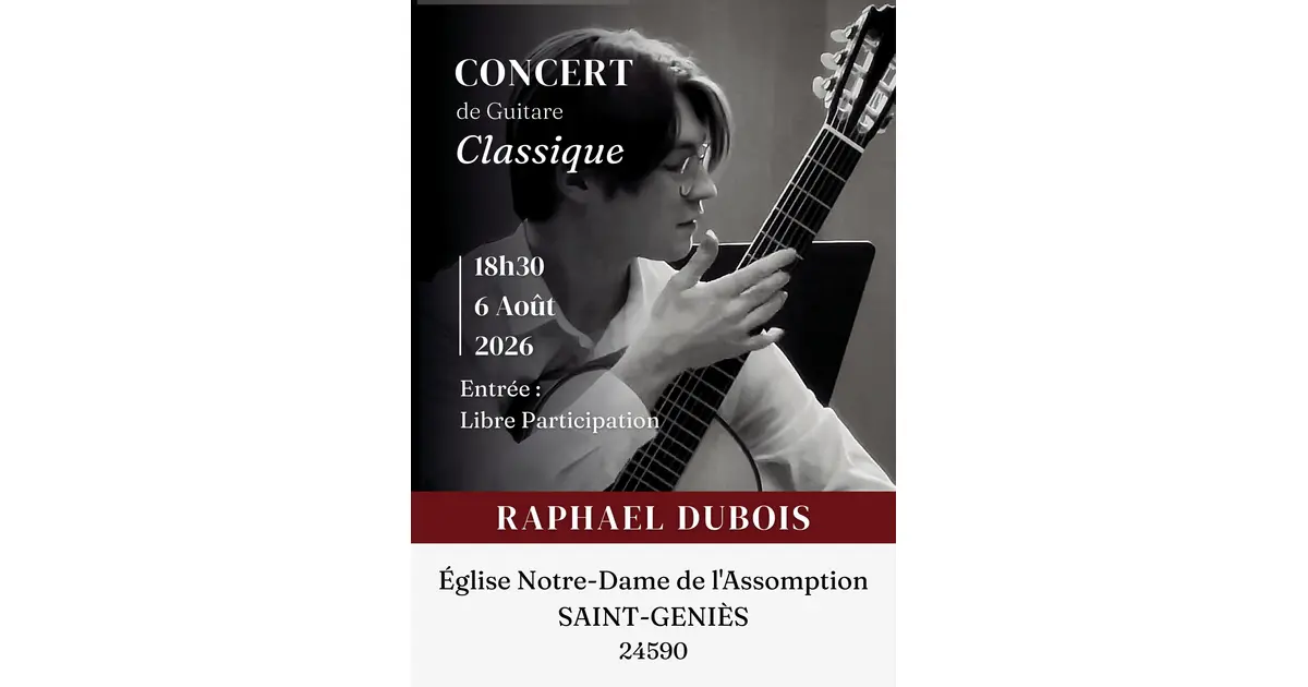 Concert de guitare classique