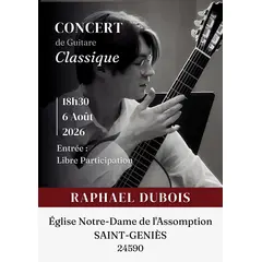 Concert de guitare classique 