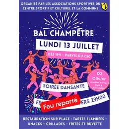 Bal champêtre du 13 juillet 