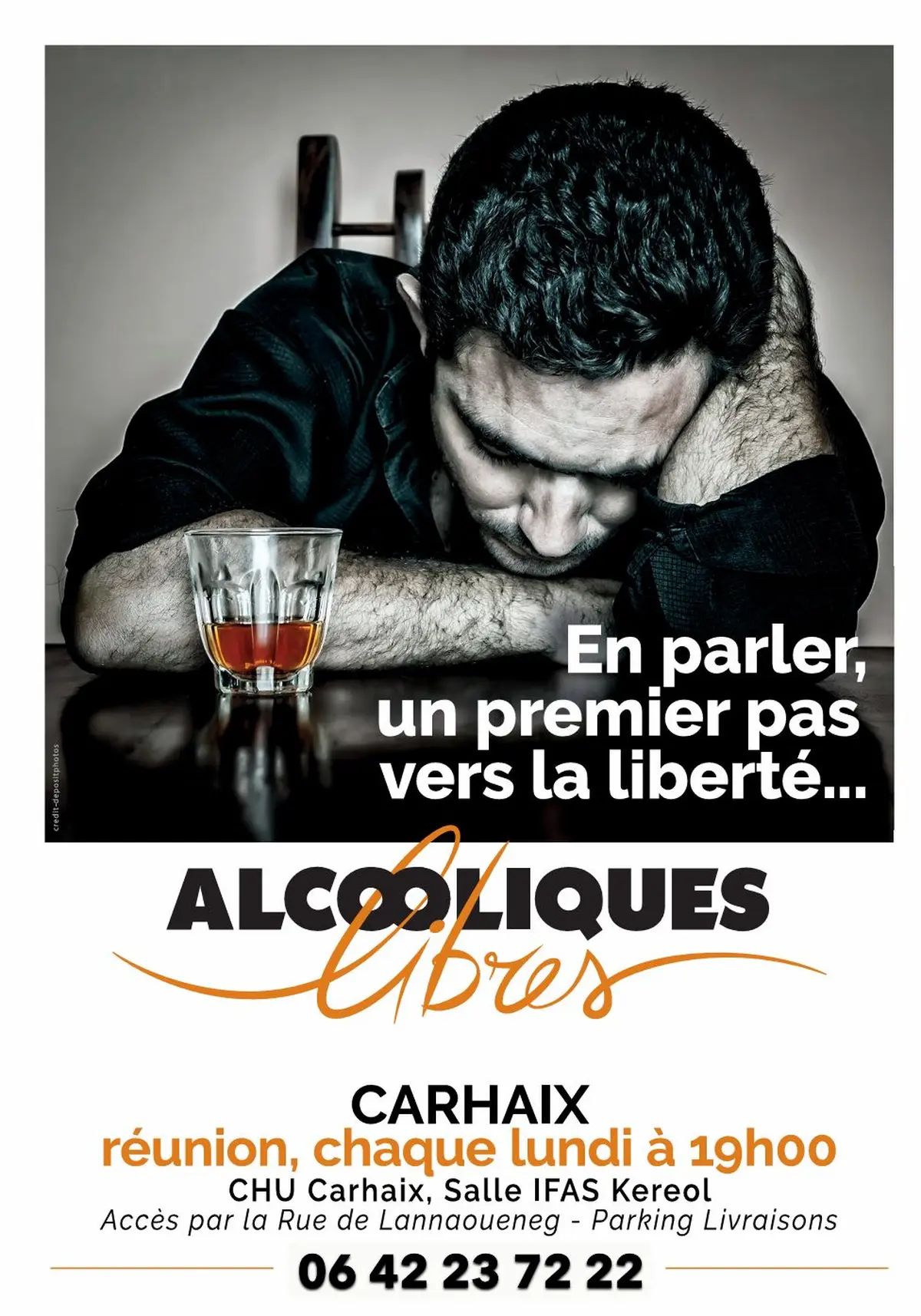 Réunion hebdomadaire – Alcooliques Libres - Carhaix Plouguer