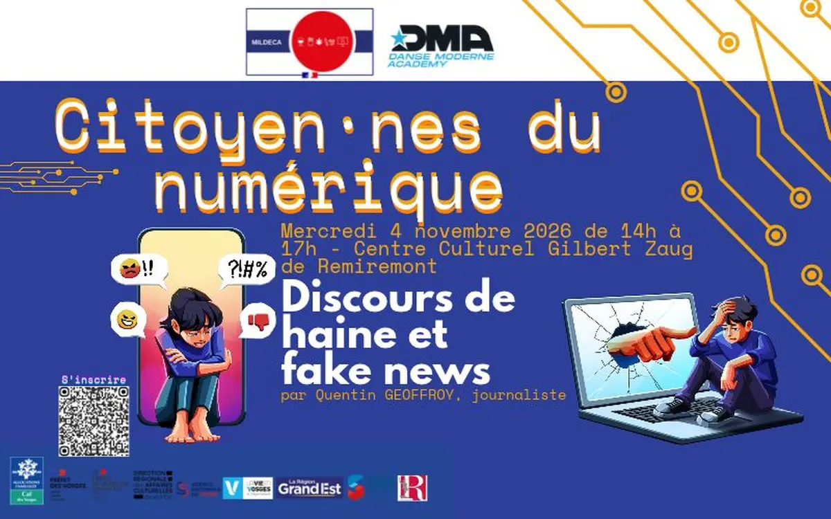 « Citoyen·nes du numérique » - Discours de haine et fake news
