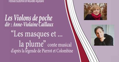 Festival des Cor&eacute;ades : Les Violons de Poche   "Les masques et la plume"