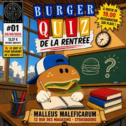 Burger Quiz de la Rentrée