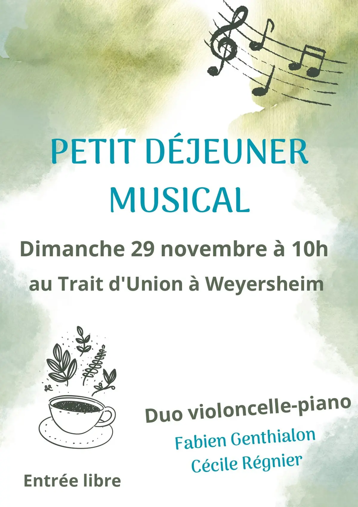 Petit déjeuner musical