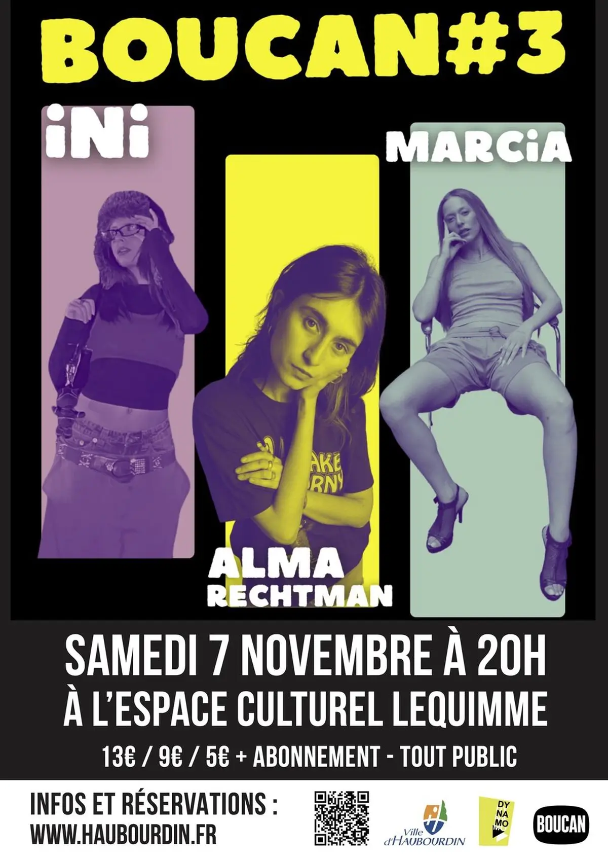 Alma Rechtman, Marcia, iNi - Boucan 3