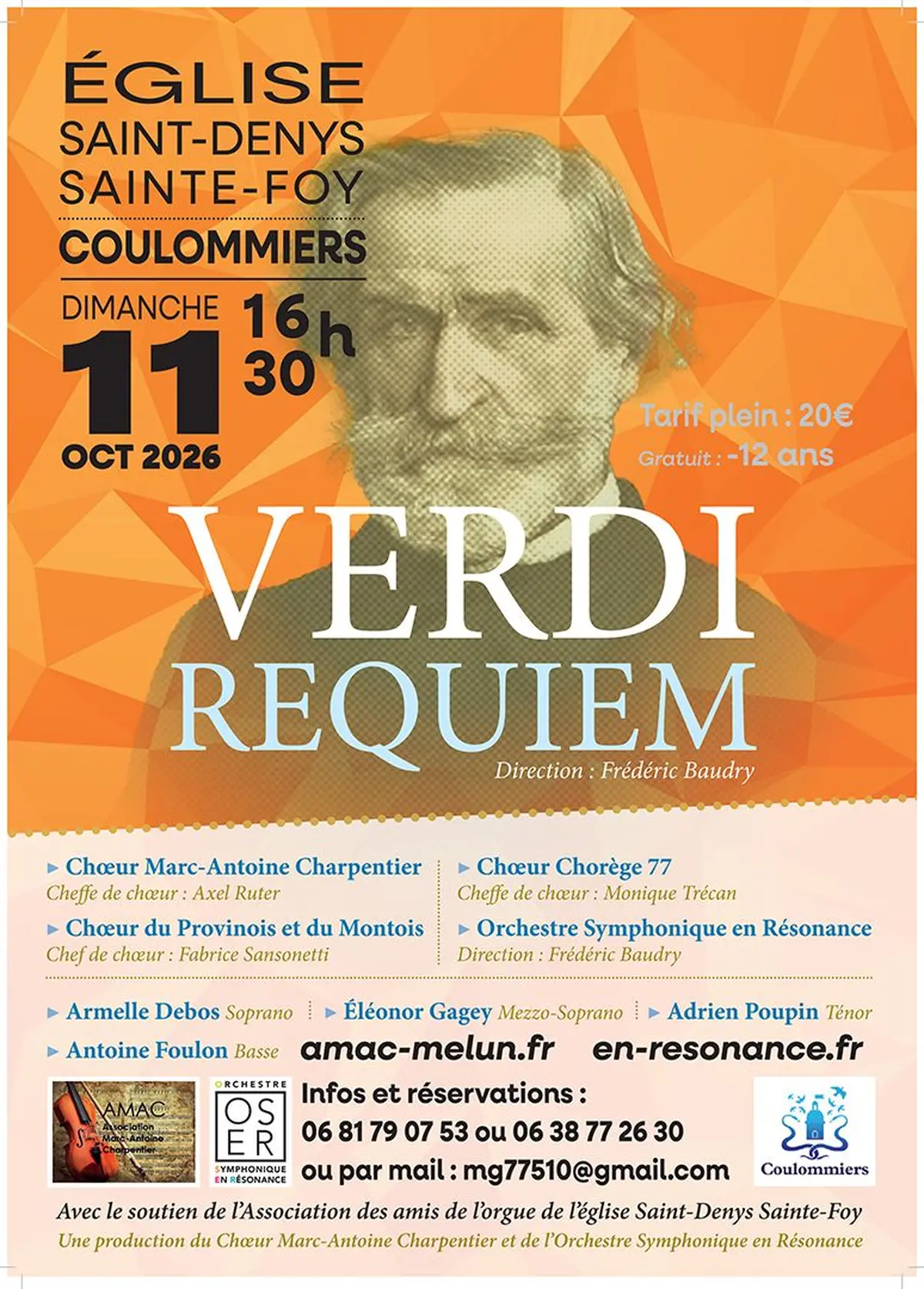 Requiem de Verdi , Entre ciel et pierre