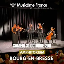 Concert à Bourg-En-Bresse : Bach, Vivaldi, Schubert, Rachmaninov, Saint-Saëns,