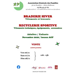 Braderie d'hiver