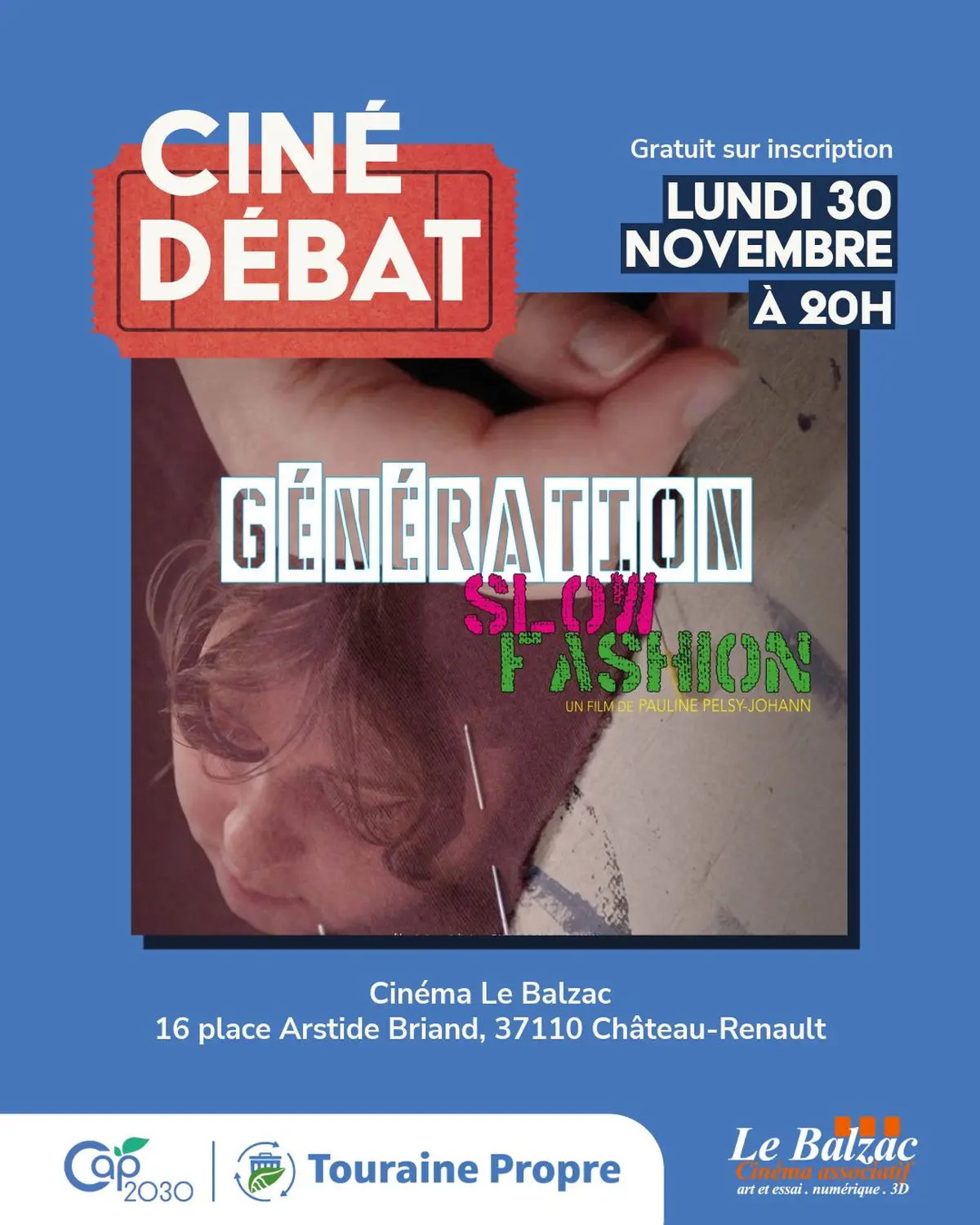  Ciné débat – Génération slow fashion