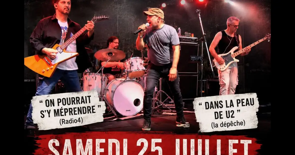 Concert repas avec " U2 STORY " tribute band