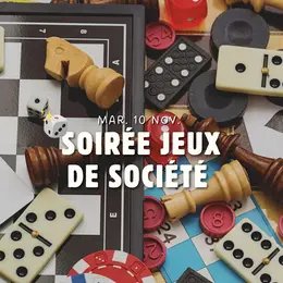 Soirée jeux de société