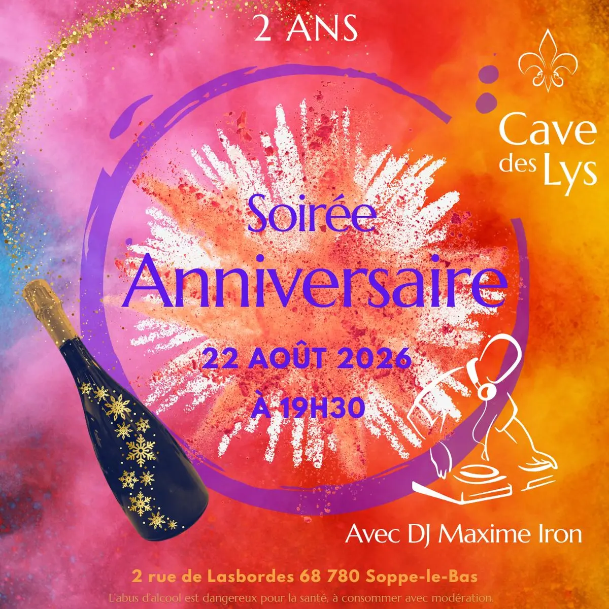 Soirée Anniversaire