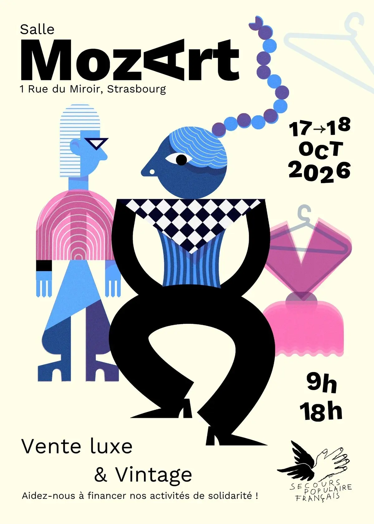 Vente Luxe & Vintage du Secours populaire français