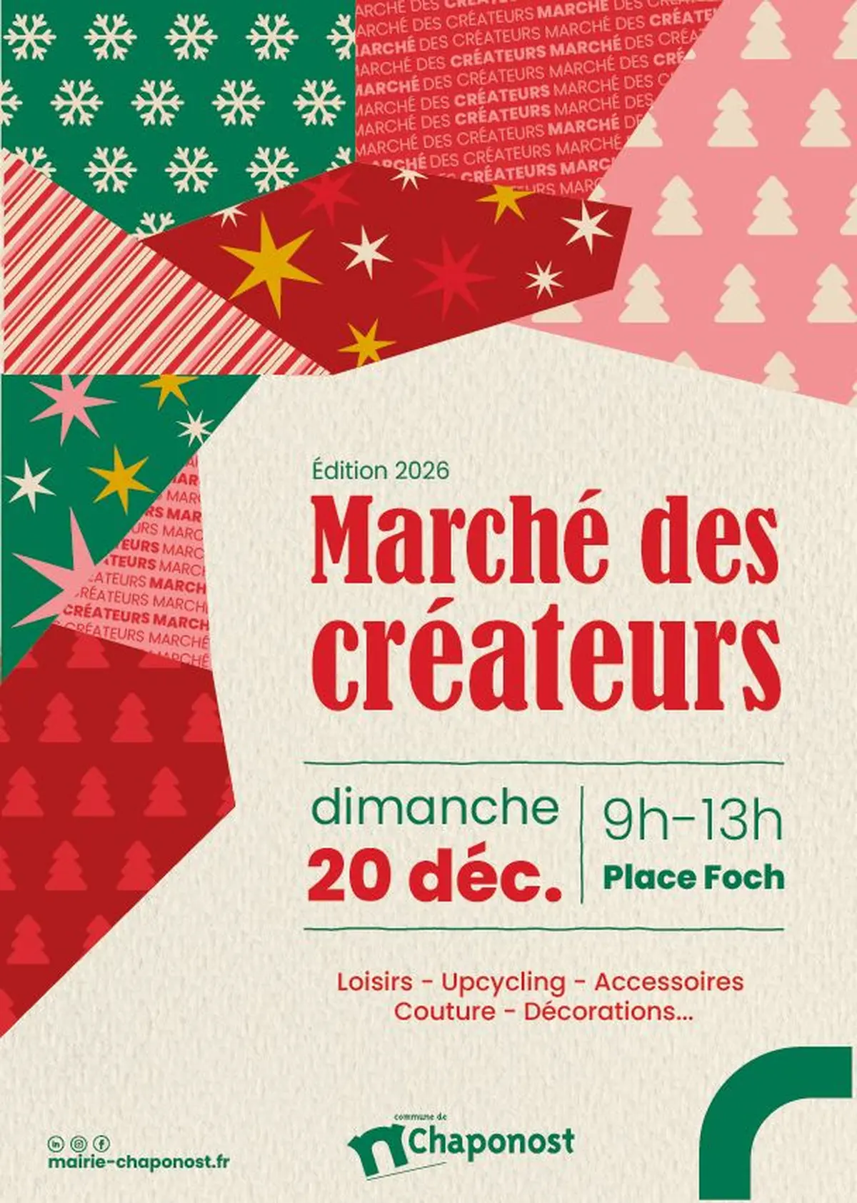 Marché de créateurs - Appel à candidature