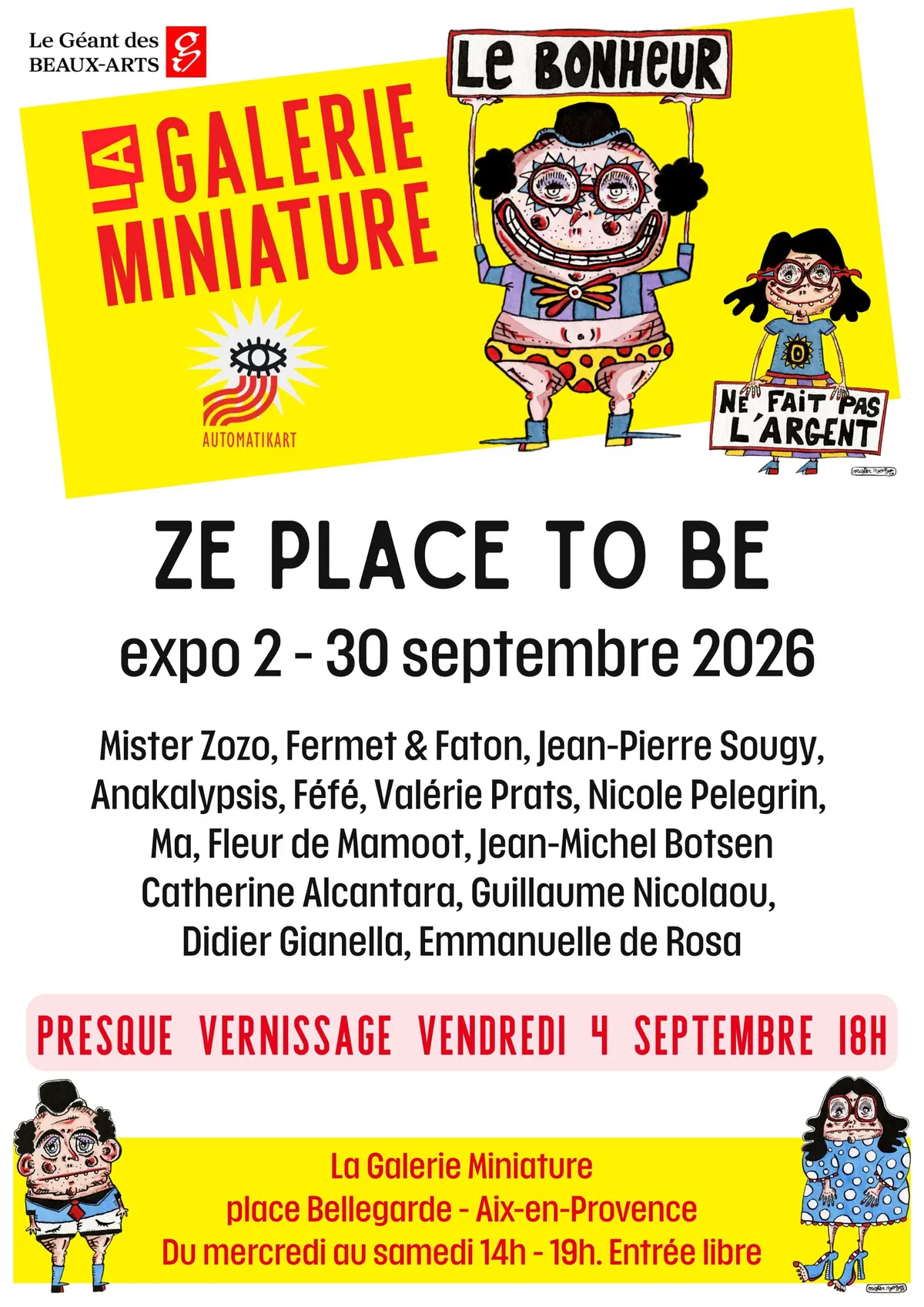 Ze place to be